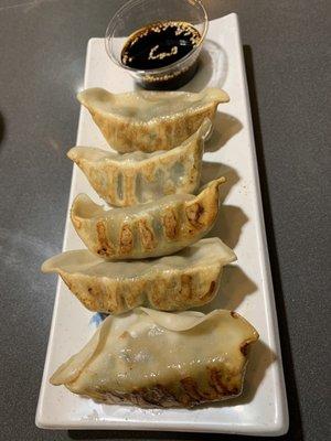 Vegetable Pan Seared Dumplings (5pc)