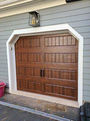 New Gorgeous Wood Garage Door