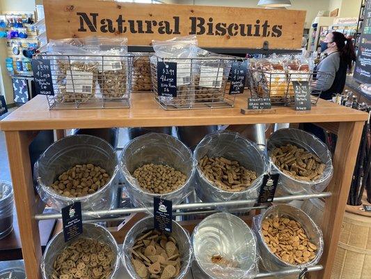 Bulk dog treats.