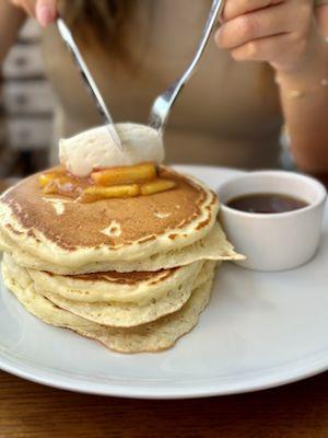 Ricotta pancakes