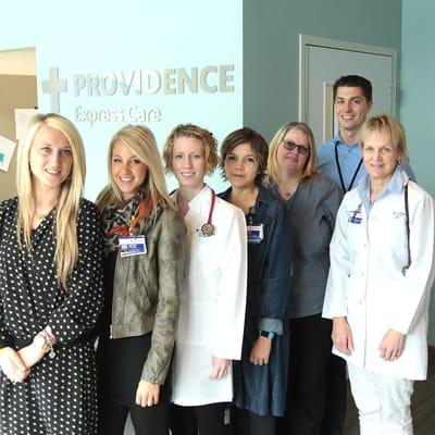 The team at Providence Express Care - Kruse Way