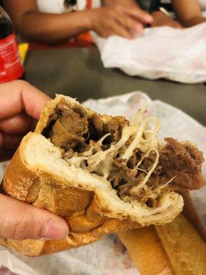 Philly cheesesteak