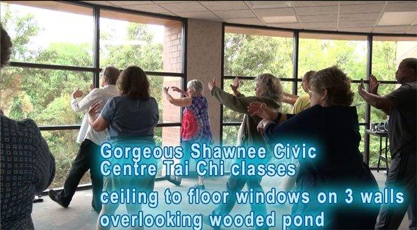 Best-selling Tai Chi author, Bill Douglas, teaches Saturday Morning Tai Chi Meditation in gorgeous Shawnee Civic Centre & Leawood Cmmty Ctr