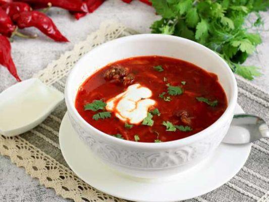 Borsch soup