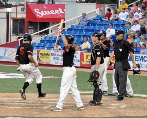 Run scored vs Haysville Heat at NBC World Series