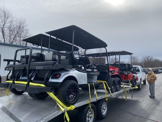 New carts showing up for 2022