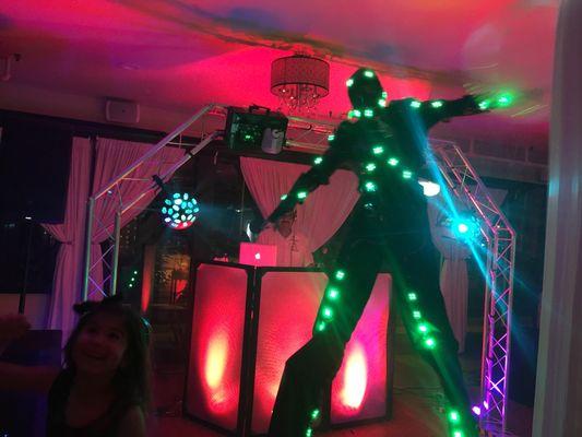 Our stilt Walker