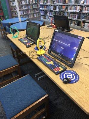 Kids computer area-fun and functional