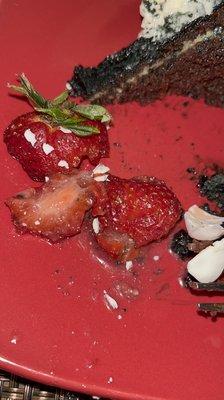 Rotten strawberries