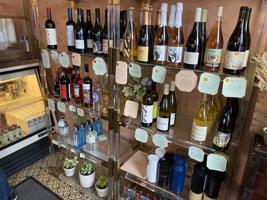 Wine selection