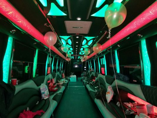 50 Passengers Party Bus