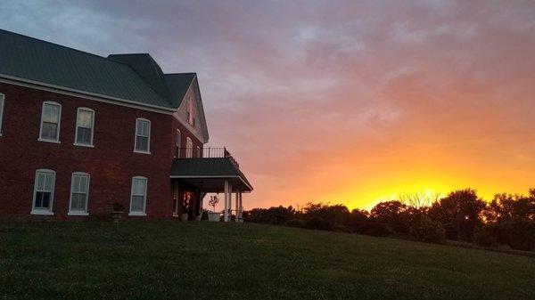 Sunset at Ely Manor Event Center