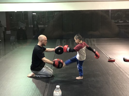 UFC Gym -Riverdale, NJ private lesson.  So awesome!  James Foody taught my son to love martial arts in 1 day!