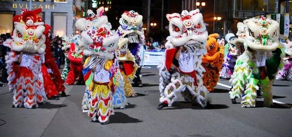 The West Coast Lion Dance Troupe