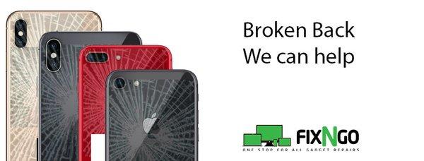 Broken iPhone back we can help