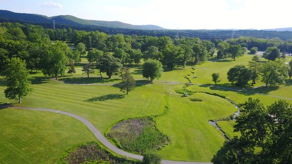 Birds Eye View of the Golf Course