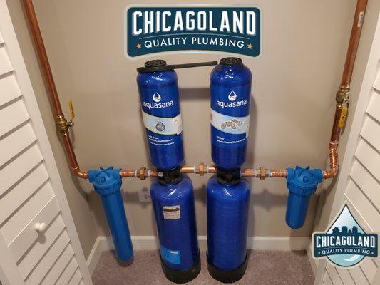 Whole House Filtration System Installation