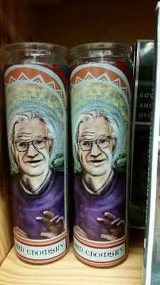 Noam Chomsky candles!