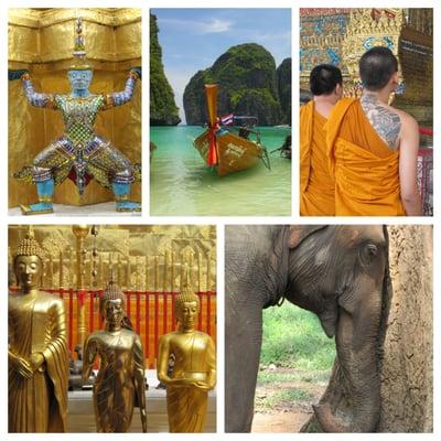 Pictures taken by Great Expectations Travels tour guide in Thailand