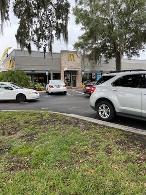 McDonald's easy walk from chargers.