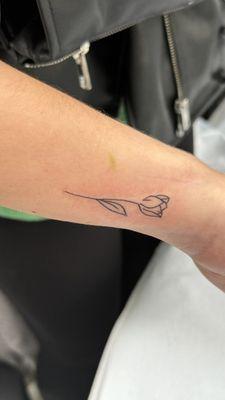 Ken did this tulip