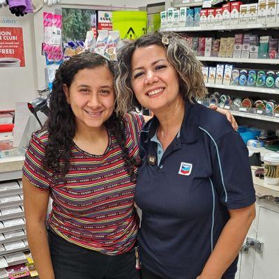 The Owners of this Chevron (Feby and Marnia) are awesome! We broke down at the pump and they were so understanding and kind.