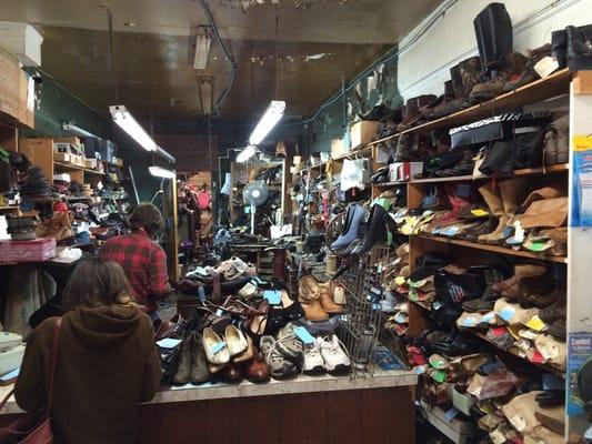 A real workshop, for shoes that aren't disposable.