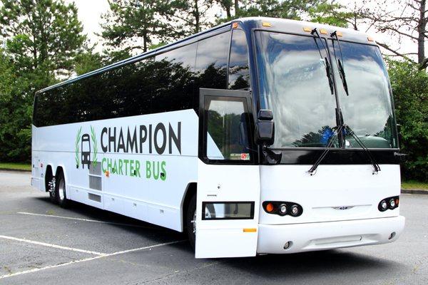 We are the Champions of the charter bus industry. Book a ride today by calling 619-629-0453!