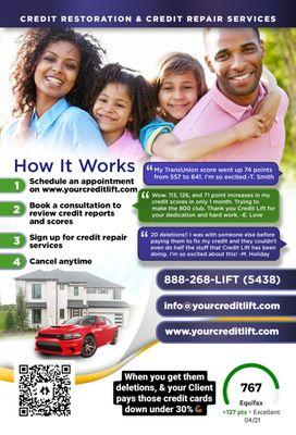 How credit repair  works