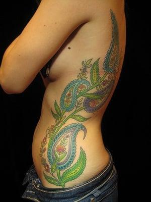 my paisley tattoo done by Shannon Archuleta :)