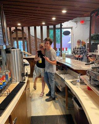 The best baristas/owners around