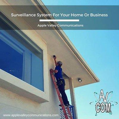 Protect your loved ones, and possessions by installing a home surveillance system from Apple Valley Communications.  24/7 monitoring