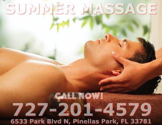 Summer Massage - Pinellas Park