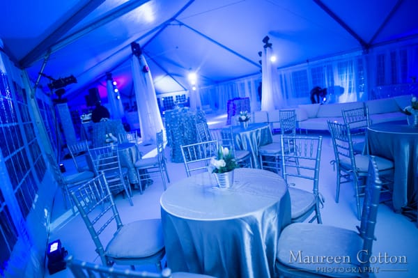 Tented Holiday Party Transformation Event