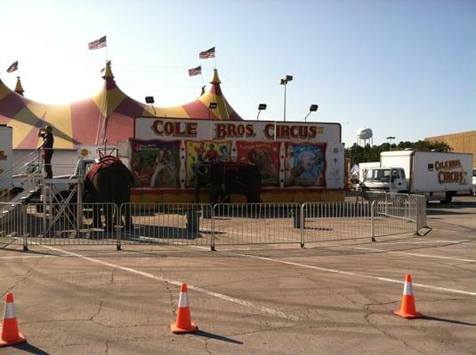 The Big Top at Cole Brothers Circus