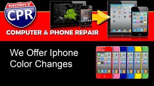 we offer iphone Color Changes