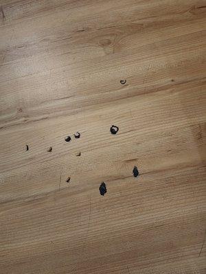 Damaged floor