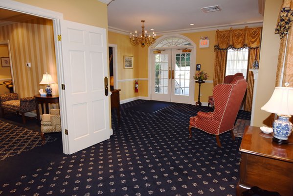 Interior of Finegan Funeral Home Inc. in Easton, PA