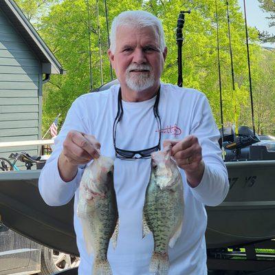 A pair of slab crappie