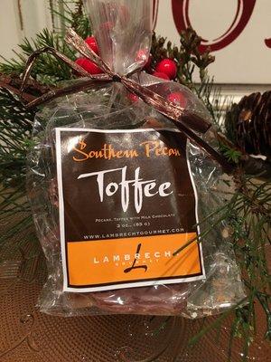 We have the best Southern pecan toffee