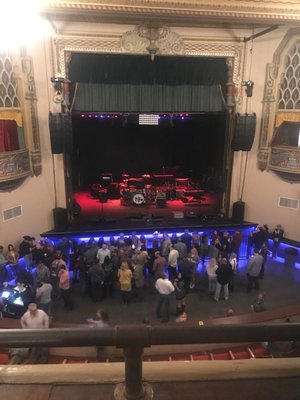 View from Section E in the Balcony