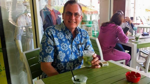 Rod says, "MOJITO TIME "