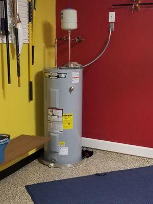 New Hot Water Heater