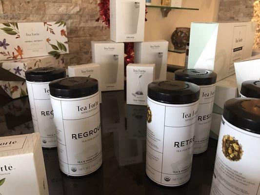 Tea Forte Sipscriptions line of wellness teas