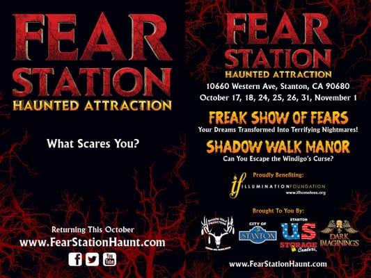 Fear Station Flyer