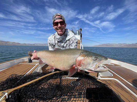 17 lbs Lahontan Cutthroat Trout Pyramid Lake