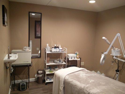 Esthetics room!