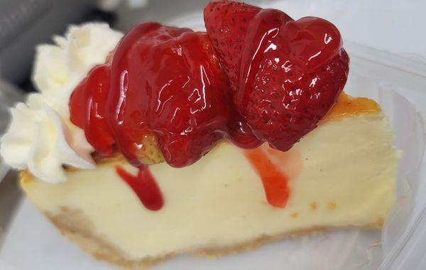 Fresh Strawberry Cheesecake