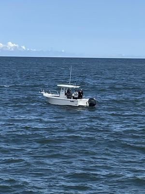 Boat from deck view