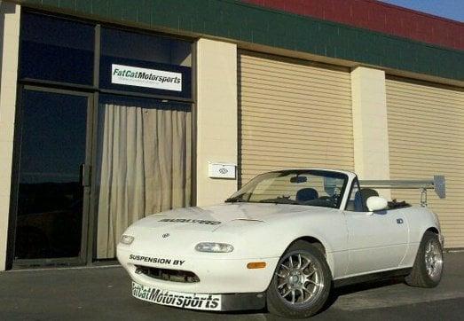 '94 R-pkg Miata, "Suspension by Fat Cat"